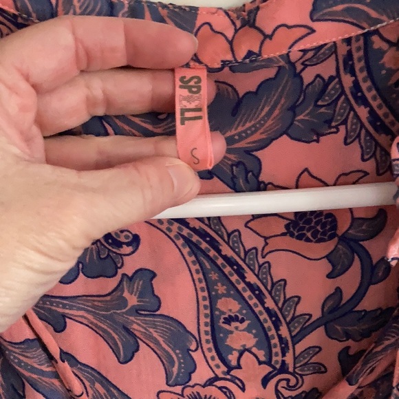 🦋 SPELL Etienne Blouse Small - Picture 3 of 8